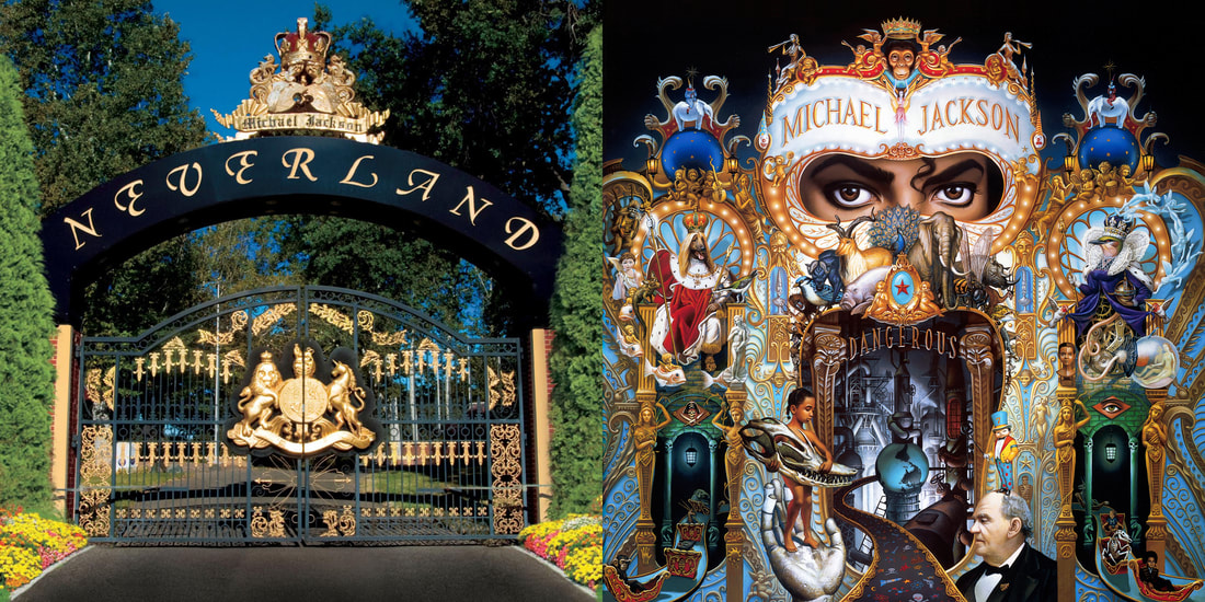 Best Selling Michael Jackson Dangerous Album Cover Symbolism T